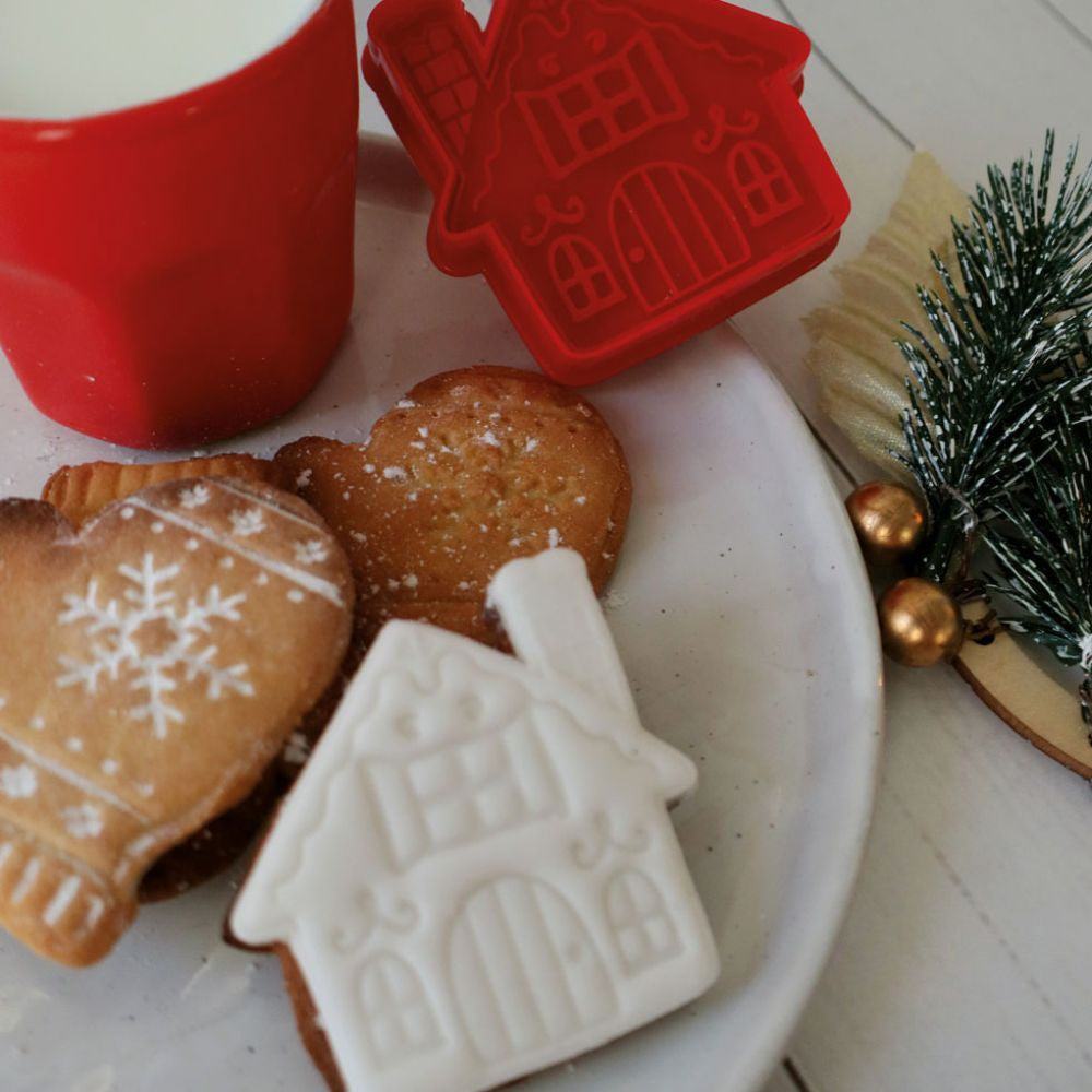 Emporte-pièces éjecteurs pour biscuits Christmas x2 - ScrapCooking - Accessoire de découpe - - La Guilde Culinaire
