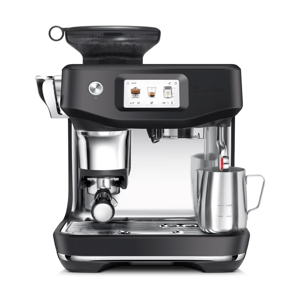 Machine à Café The Barista Touch Impress Truffe noire - Breville - Machine à espresso - BES881BTR1BNA1 - La Guilde Culinaire