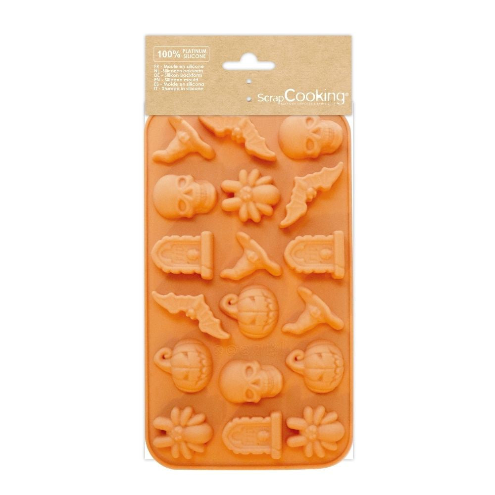 Moule silicone bonbons Halloween Default Title - ScrapCooking - Accessoire - 6717 - La Guilde Culinaire