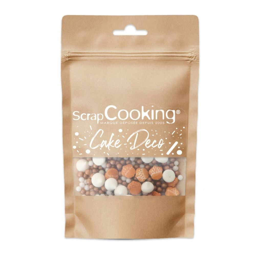 Décors sucrés mix 3D automne 40g - ScrapCooking - Décors sucrés - - La Guilde Culinaire