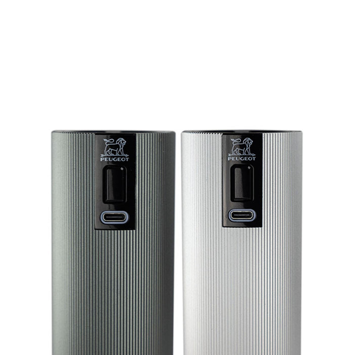 Coffret de 2 moulins à sel et poivre électriques "Line" - Peugeot - Peugeot - Moulin à poivre, sel, et épices - - La Guilde Culinaire