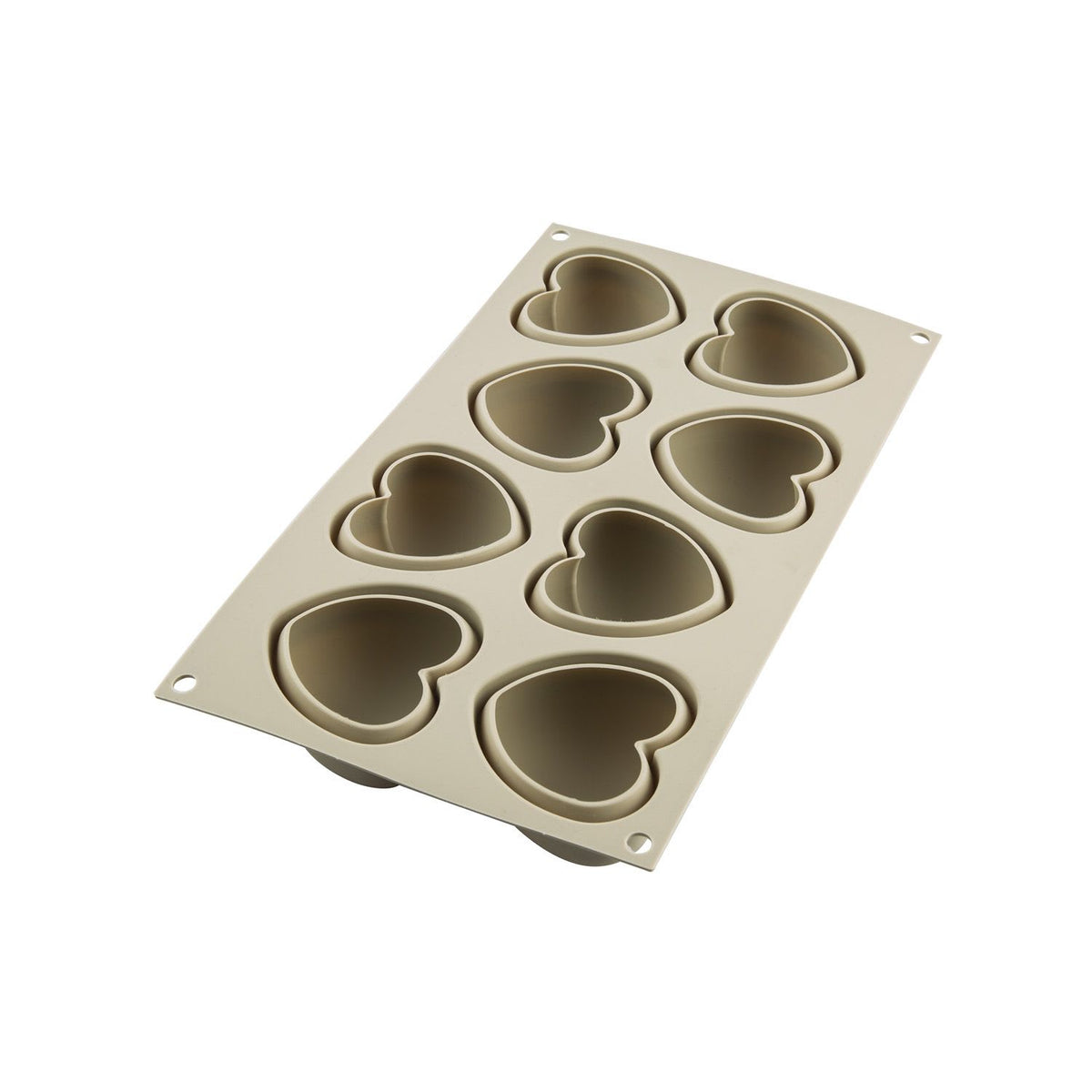 Moule Silicone Cuoricino 3D    - SilikoMart - Moule à gâteaux -  - La Guilde Culinaire