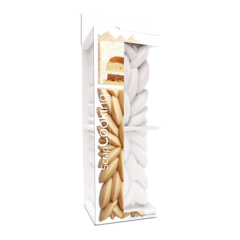 Moule silicone bûche 3D Instant    - Scrapcooking - Moule à bûche -  - La Guilde Culinaire