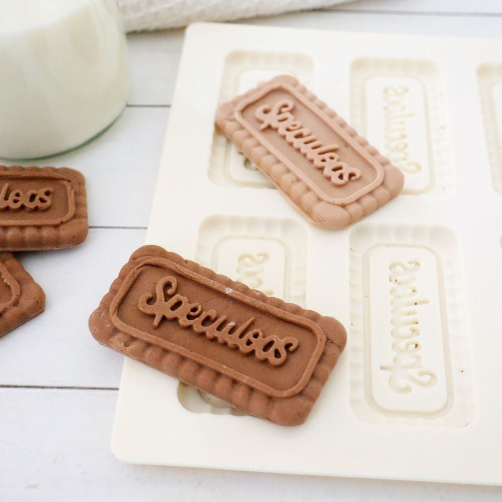 Moule silicone biscuits spéculoos maison - ScrapCooking - - - La Guilde Culinaire