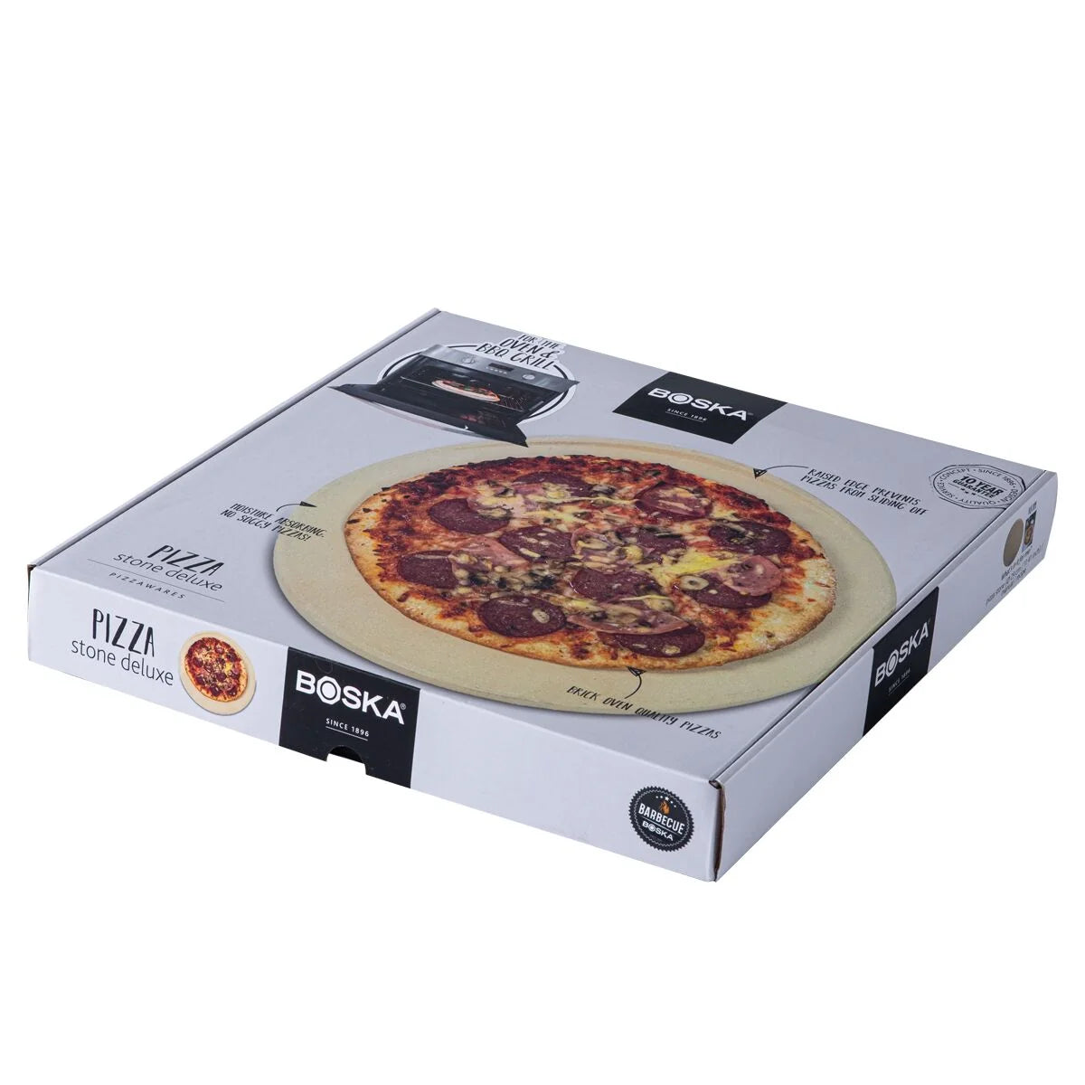 Pierre à Pizza Deluxe - ⌀ 29 cm - Boska - Pierre à pizza - - La Guilde Culinaire