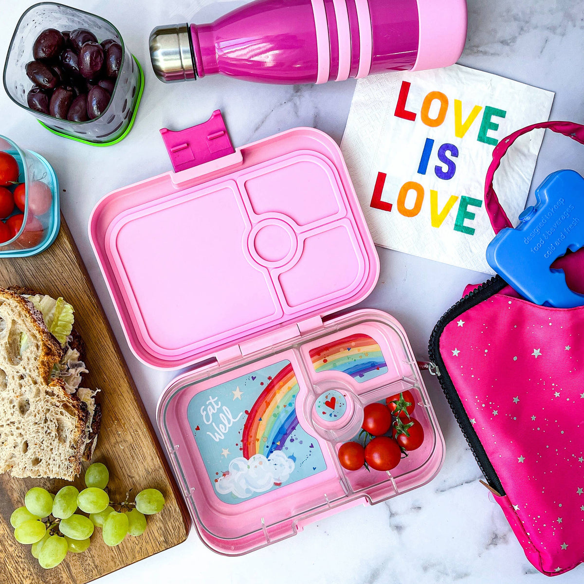 Yumbox Panino - Boîte à Bento Étanche et Amicale pour Sandwichs - Yumbox - Boîte à repas - - La Guilde Culinaire