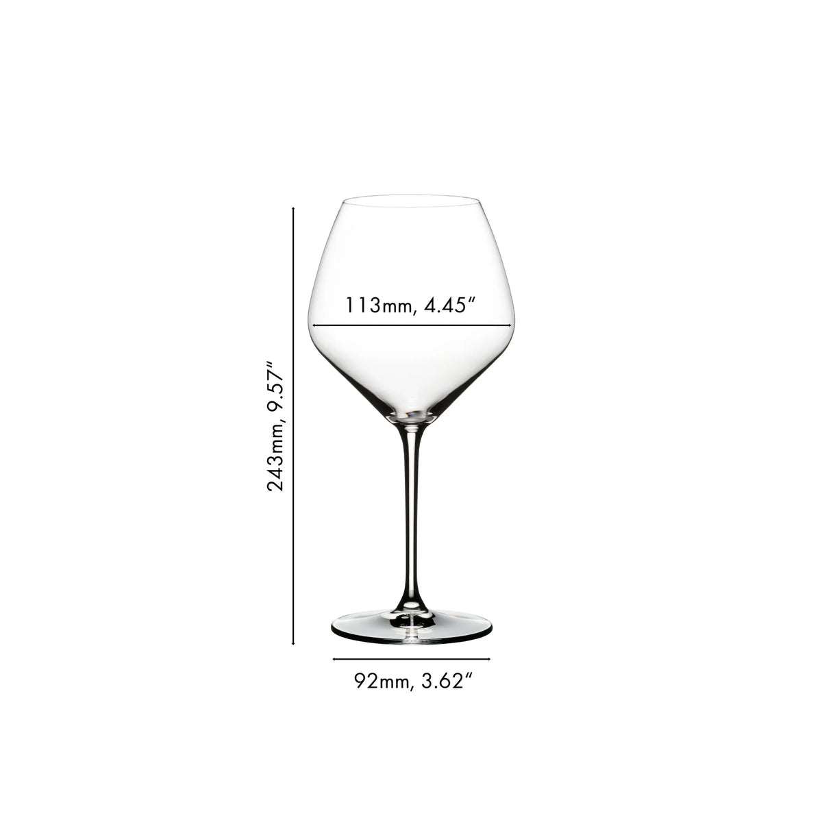 Extreme Verre Pinot Noir (Boîte de 2) - Riedel - Verre à vin - - La Guilde Culinaire