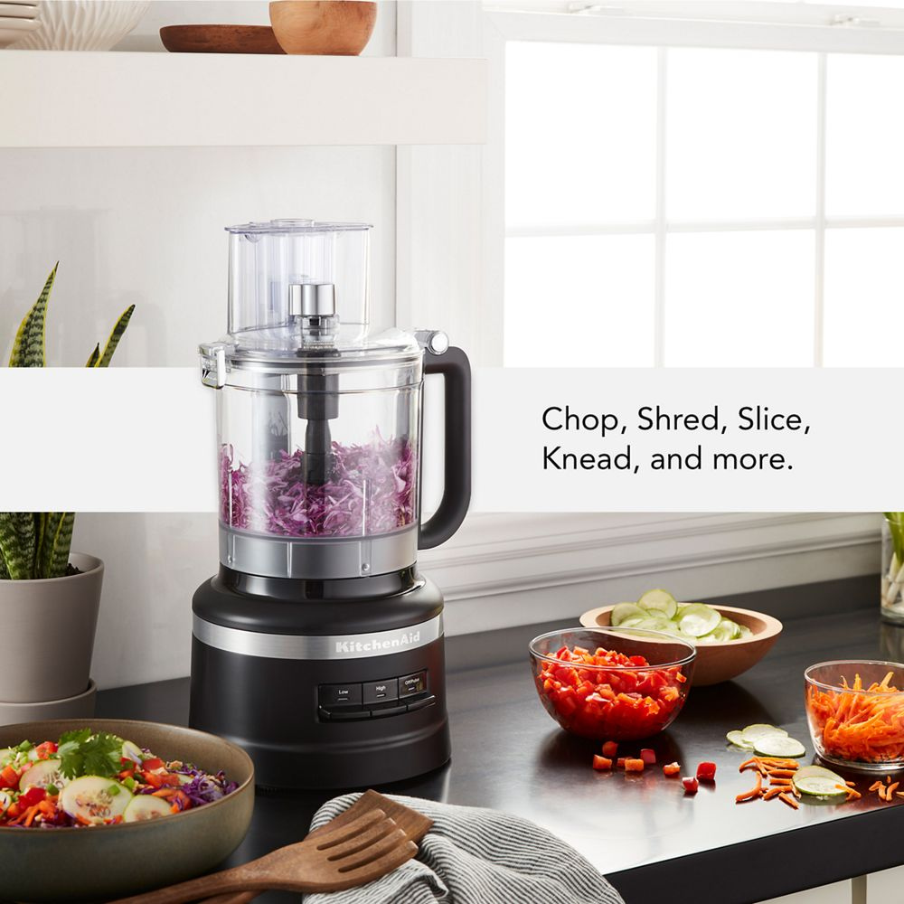 Robot culinaire de 13 tasses avec kit de découpe en dés - KitchenAid    - Kitchenaid - Robot mélangeur -  - La Guilde Culinaire