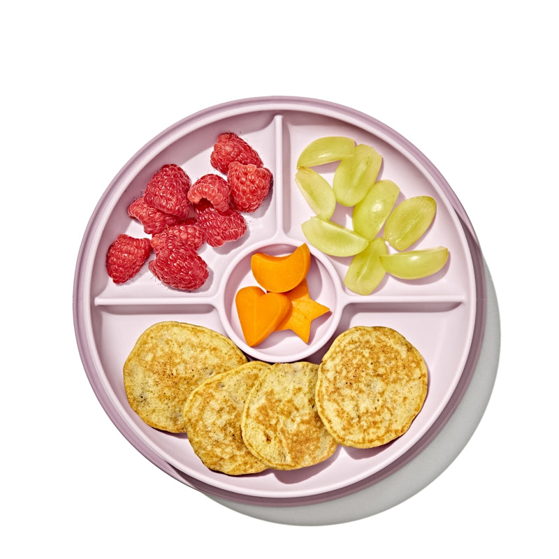 Assiette à compartiments à ventouse - 6m+ - OXO TOT - Assiette pour enfant - - La Guilde Culinaire