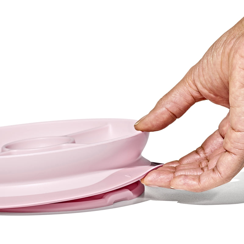 Assiette à compartiments à ventouse - 6m+ - OXO TOT - Assiette pour enfant - - La Guilde Culinaire