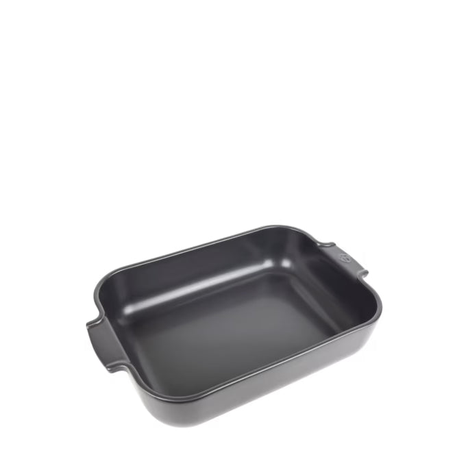 APPOLIA - Plat four céramique rectangle 36 cm - 14.25 po Ardoise - Peugeot - Plat pour four - 61227 - La Guilde Culinaire