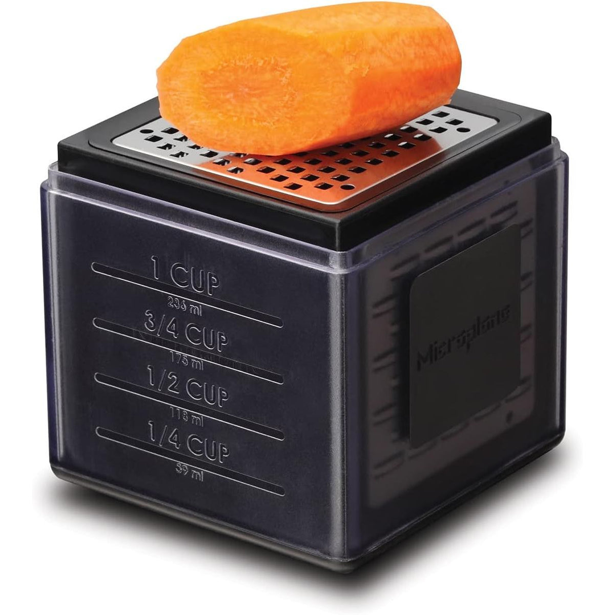 Cube Râpe 3 côtés, récupère, mesure et protège - Microplane - Râpe et zesteur - - La Guilde Culinaire