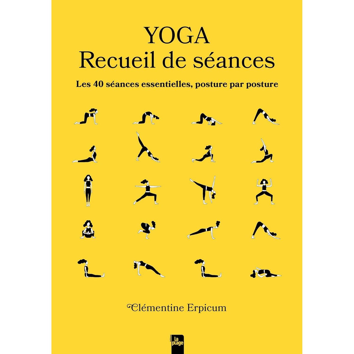 Yoga - Recueil de séances - La Plage Ed. - Livre de bien-être - - La Guilde Culinaire