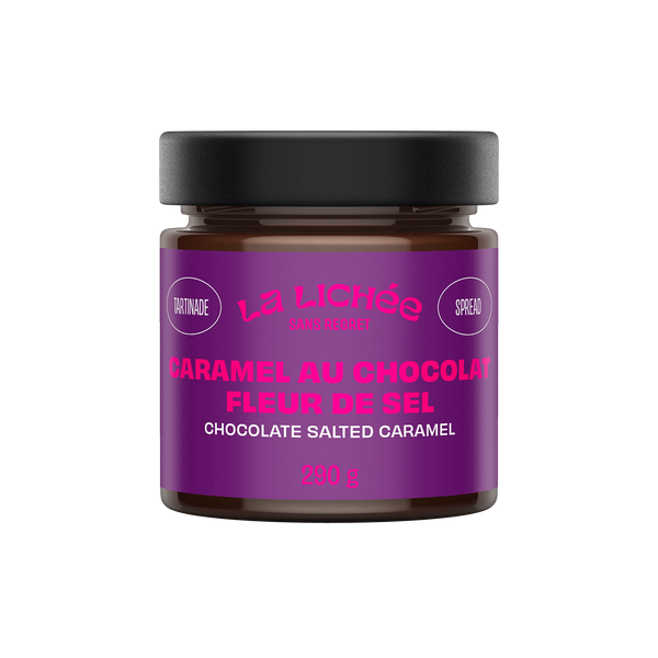 Caramel au chocolat fleur de sel    - La Lichée - Tartinade -  - La Guilde Culinaire