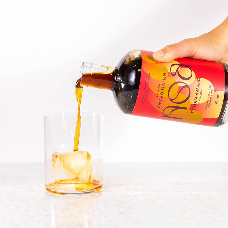 Amaro Sicilien sans alcool - 700ml - Monsieur Cocktail - Spiritueux sans alcool - - La Guilde Culinaire