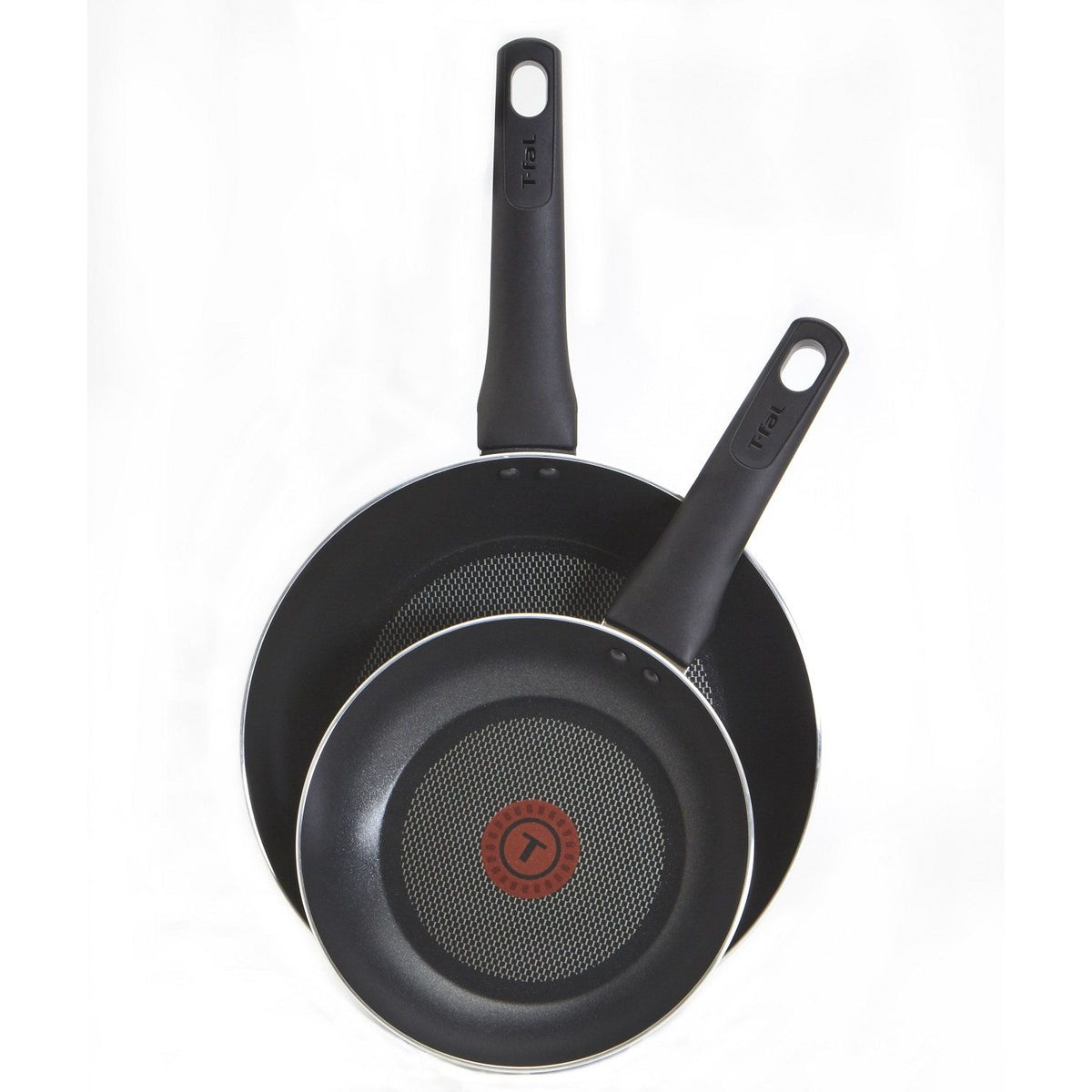 Poêle à frire antiadhésive T-fal Intuition, 2 pièces, Noire - T-fal - Poêle - - La Guilde Culinaire