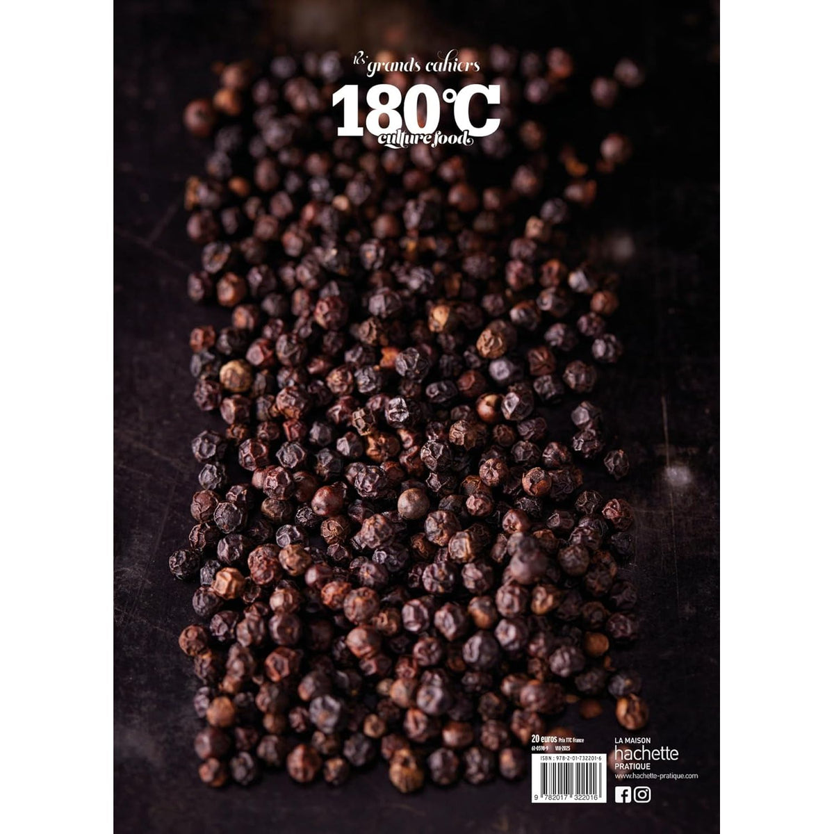 Les Grands Cahiers 180° - Poivre - Hachette Ed. - Livre de cuisine - - La Guilde Culinaire