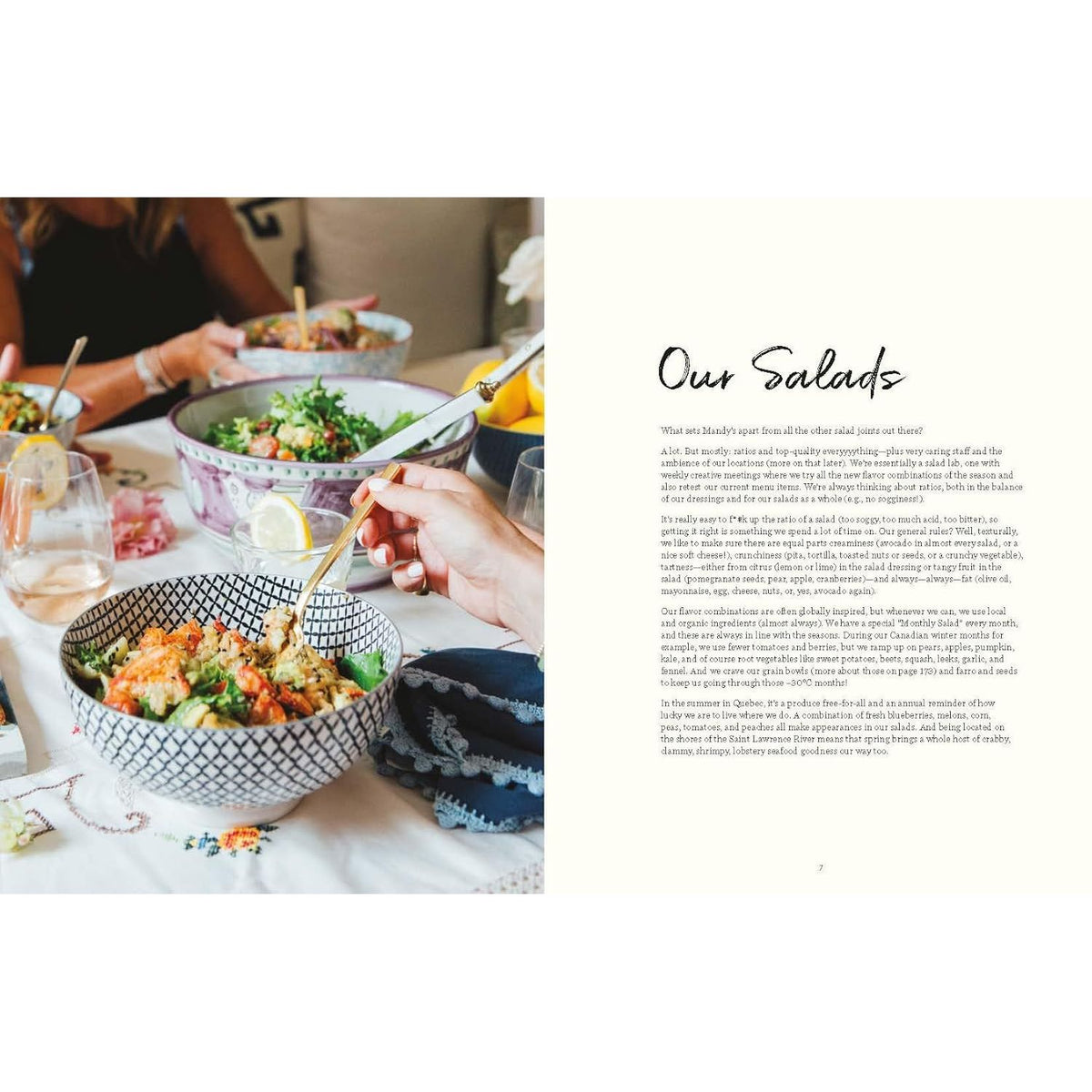 Mandy's Gourmet Salads - Appetite by Random House Ed. - Livre de cuisine - - La Guilde Culinaire