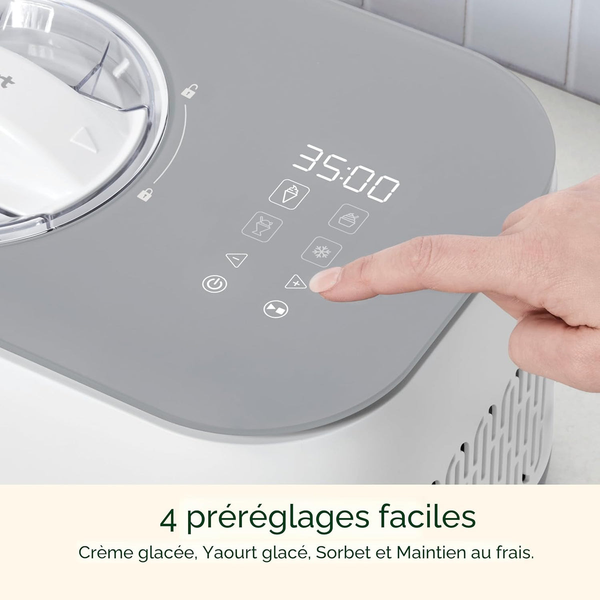 Sorbetière 1 pinte Freeze Ease - Cuisinart - Sorbetière - - La Guilde Culinaire