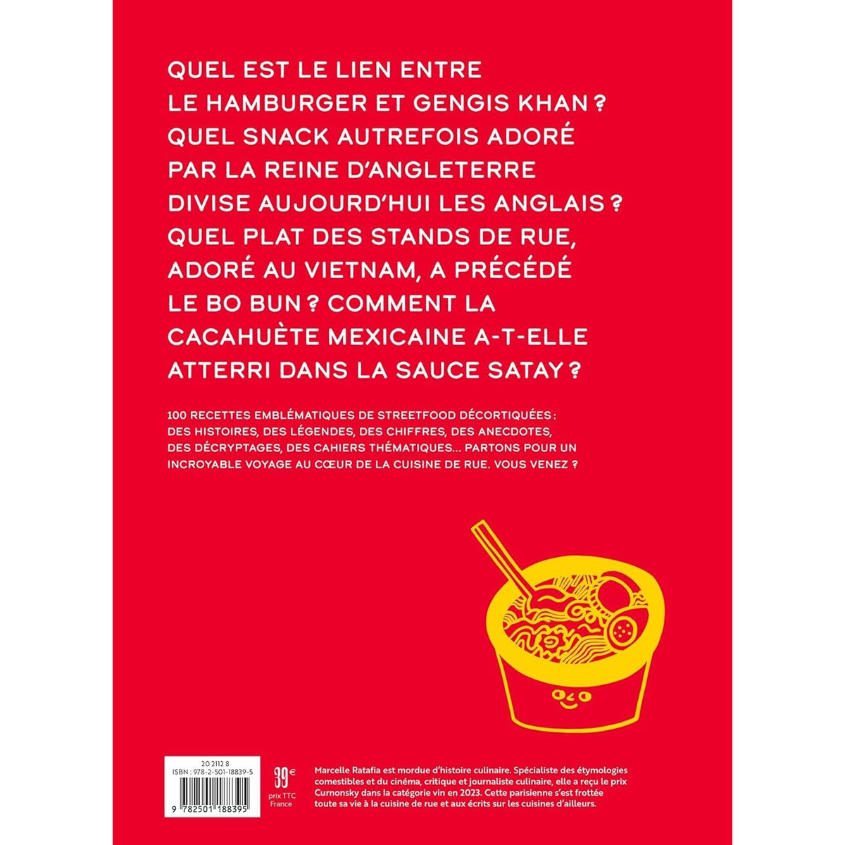 Culture streetfood - Marabout - Livre de cuisine - - La Guilde Culinaire