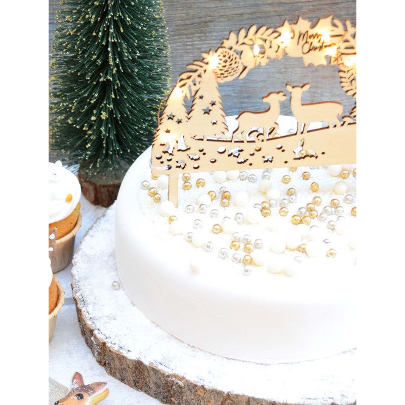 Décors sucrés féeriques 80g    - Scrapcooking - Perle croustillante -  - La Guilde Culinaire
