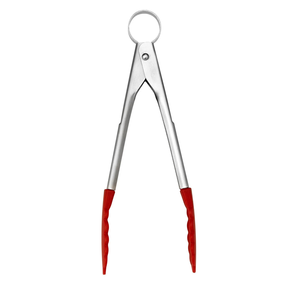 Pince Piccolo (Mini) en silicone rouge 7"    - Cuisipro - Pince de service -  - La Guilde Culinaire