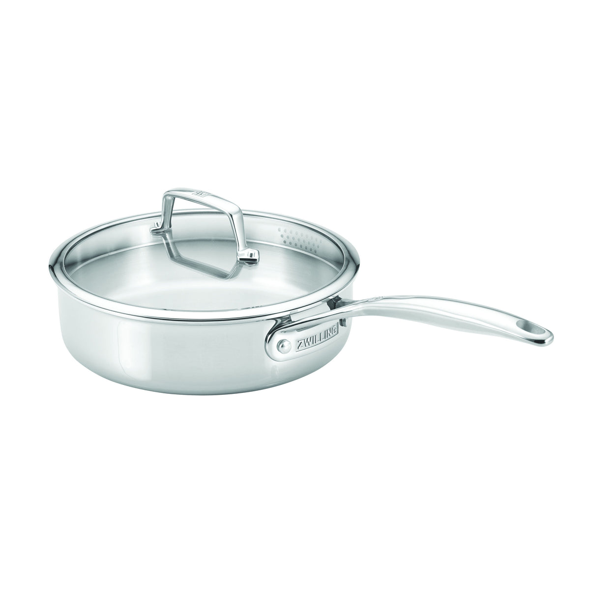 Sauteuse de 24 cm en acier inoxydable 18/10 -  ENERGY X3    - Zwilling - Sauteuse -  - La Guilde Culinaire