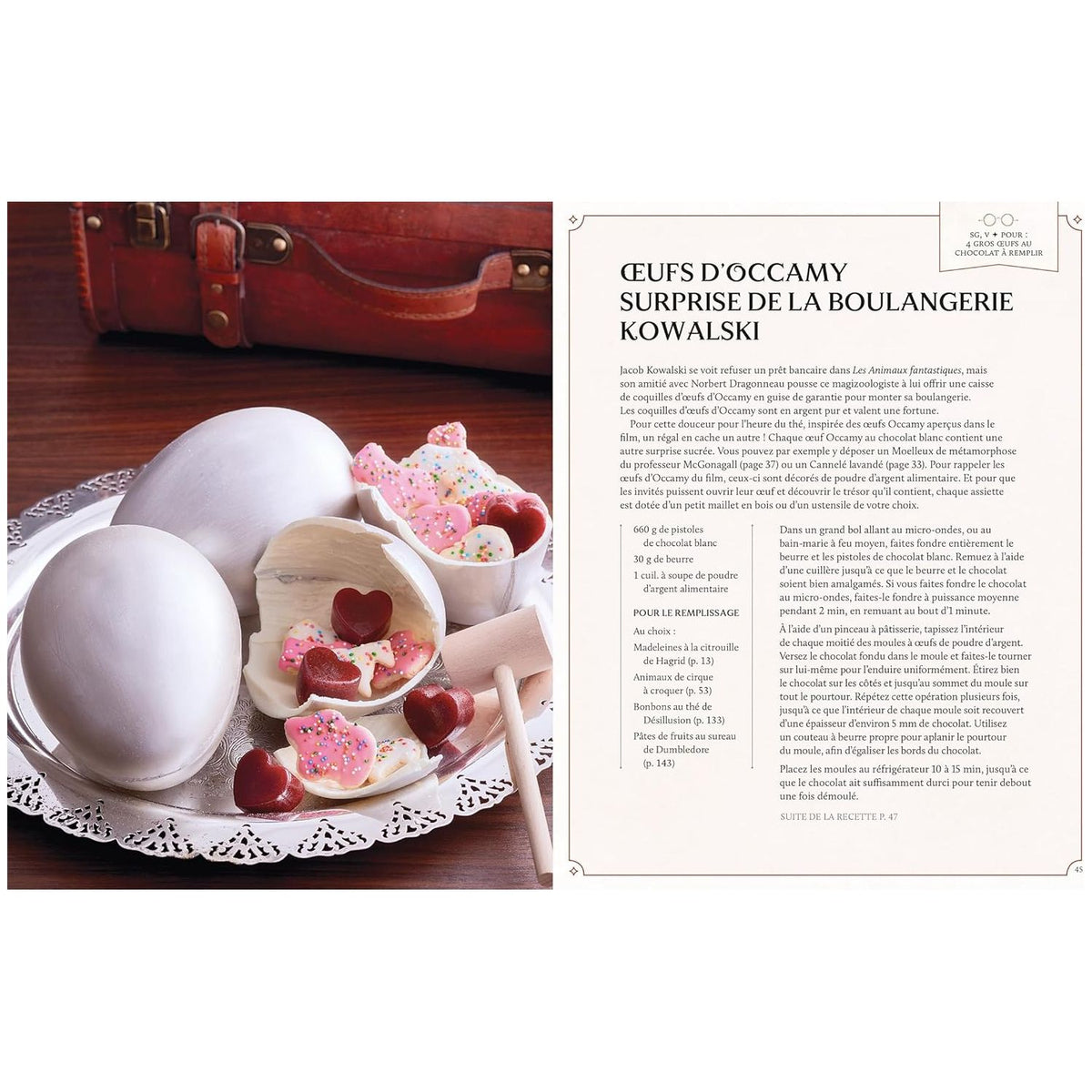 Harry Potter - Goûters Enchantés    - Hachette Ed. - Livre de cuisine -  - La Guilde Culinaire