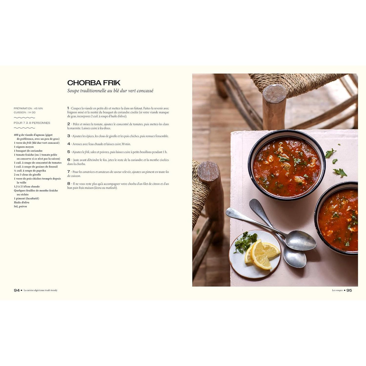 La cuisine algérienne tradi-trendy    - Hachette Ed. - Livre de cuisine -  - La Guilde Culinaire
