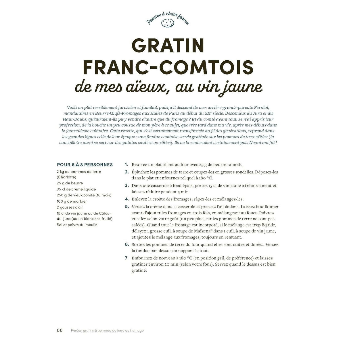 On veut des patates - Albin Michel Ed. - Livre de cuisine - - La Guilde Culinaire