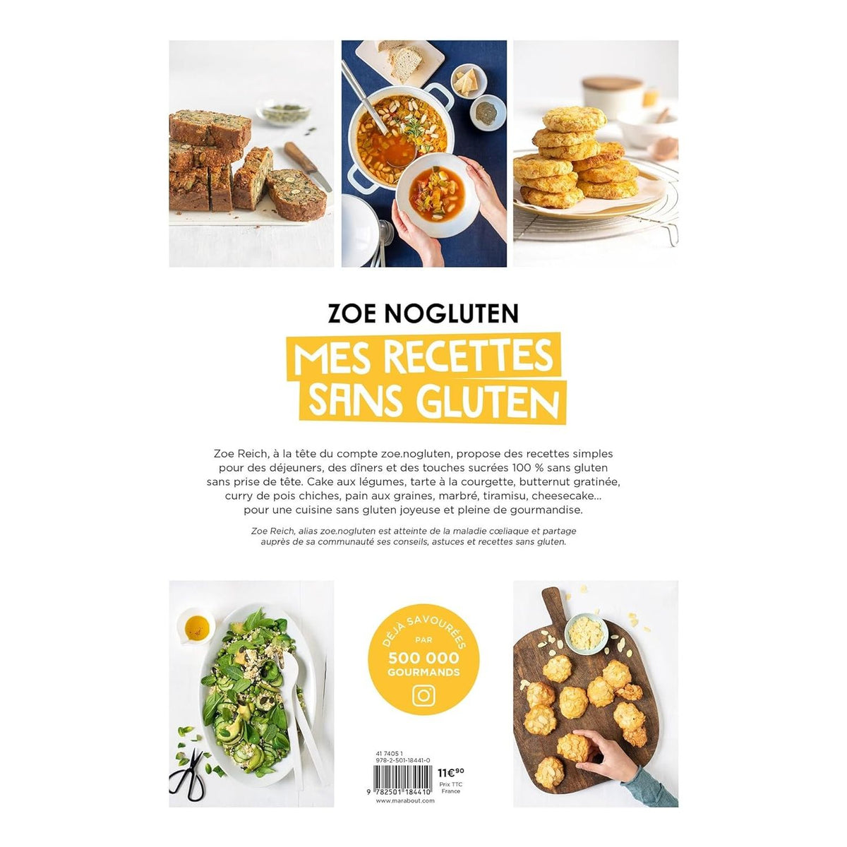 Mes recettes sans gluten - Tome 2 ! - Marabout - Livre de cuisine - - La Guilde Culinaire