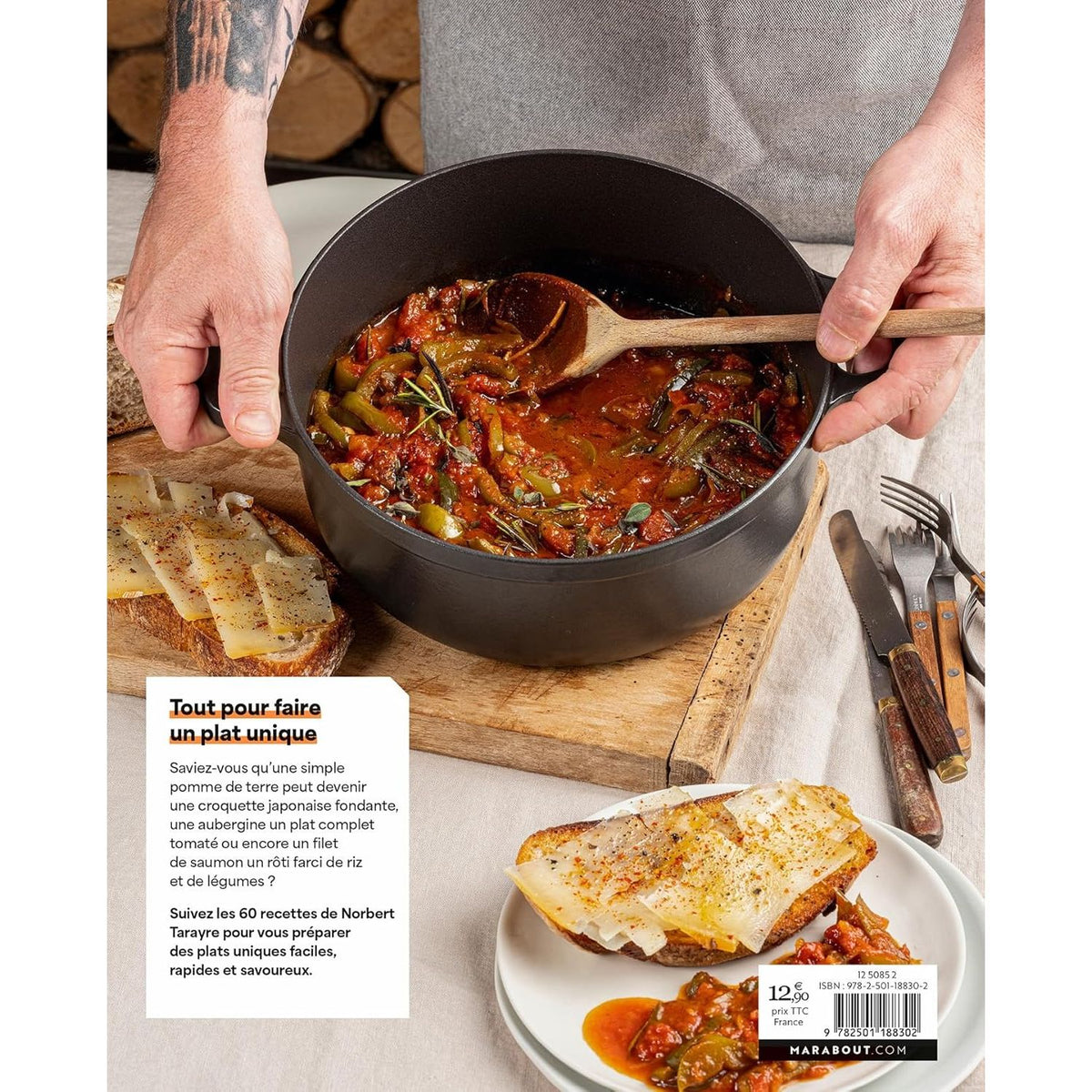 Chef de famille - Mes bons petits plats - Marabout - Livre de cuisine - - La Guilde Culinaire