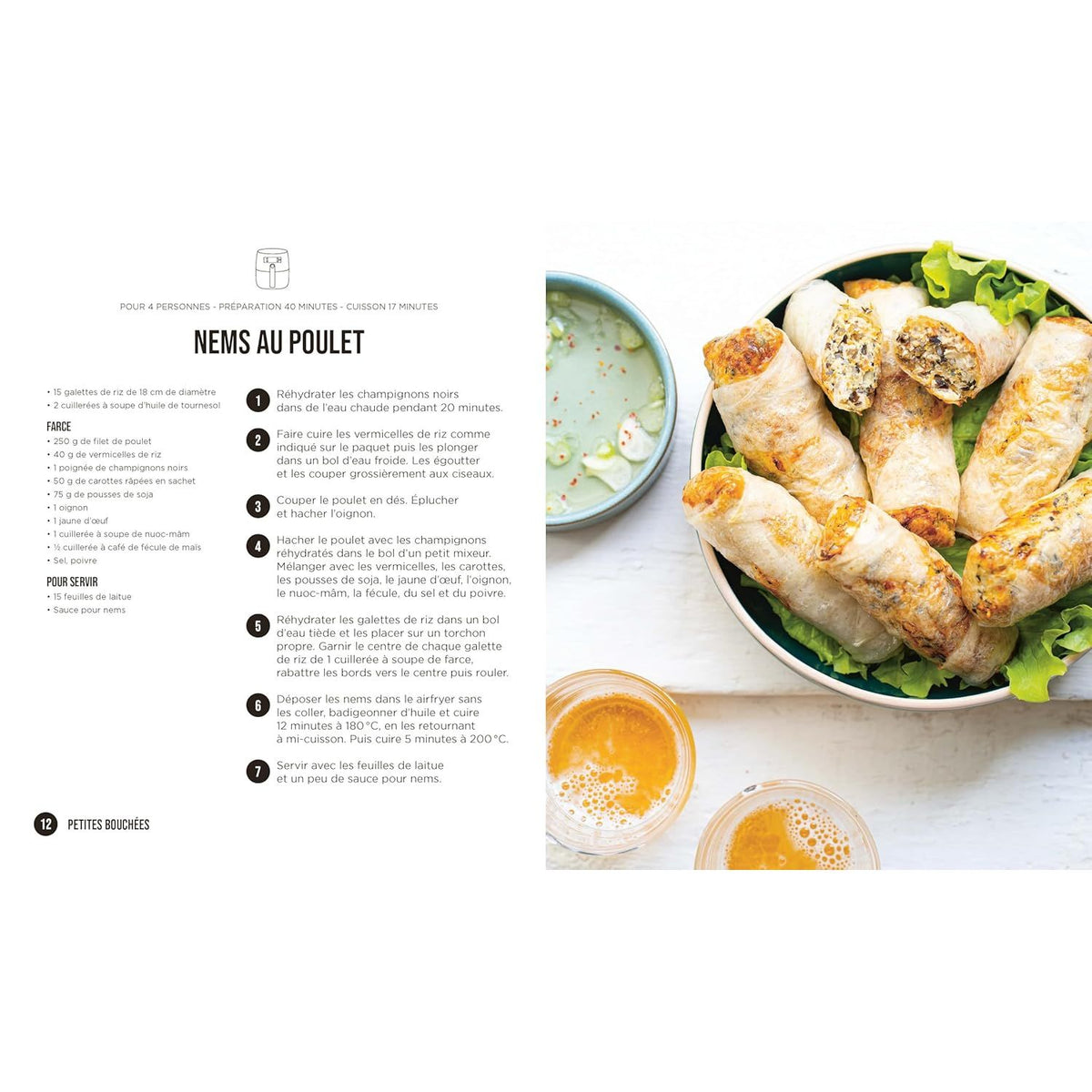 Airfryer - Recettes asiatiques - Marabout - Livre de cuisine - - La Guilde Culinaire