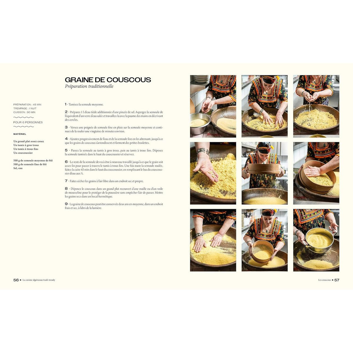 La cuisine algérienne tradi-trendy    - Hachette Ed. - Livre de cuisine -  - La Guilde Culinaire