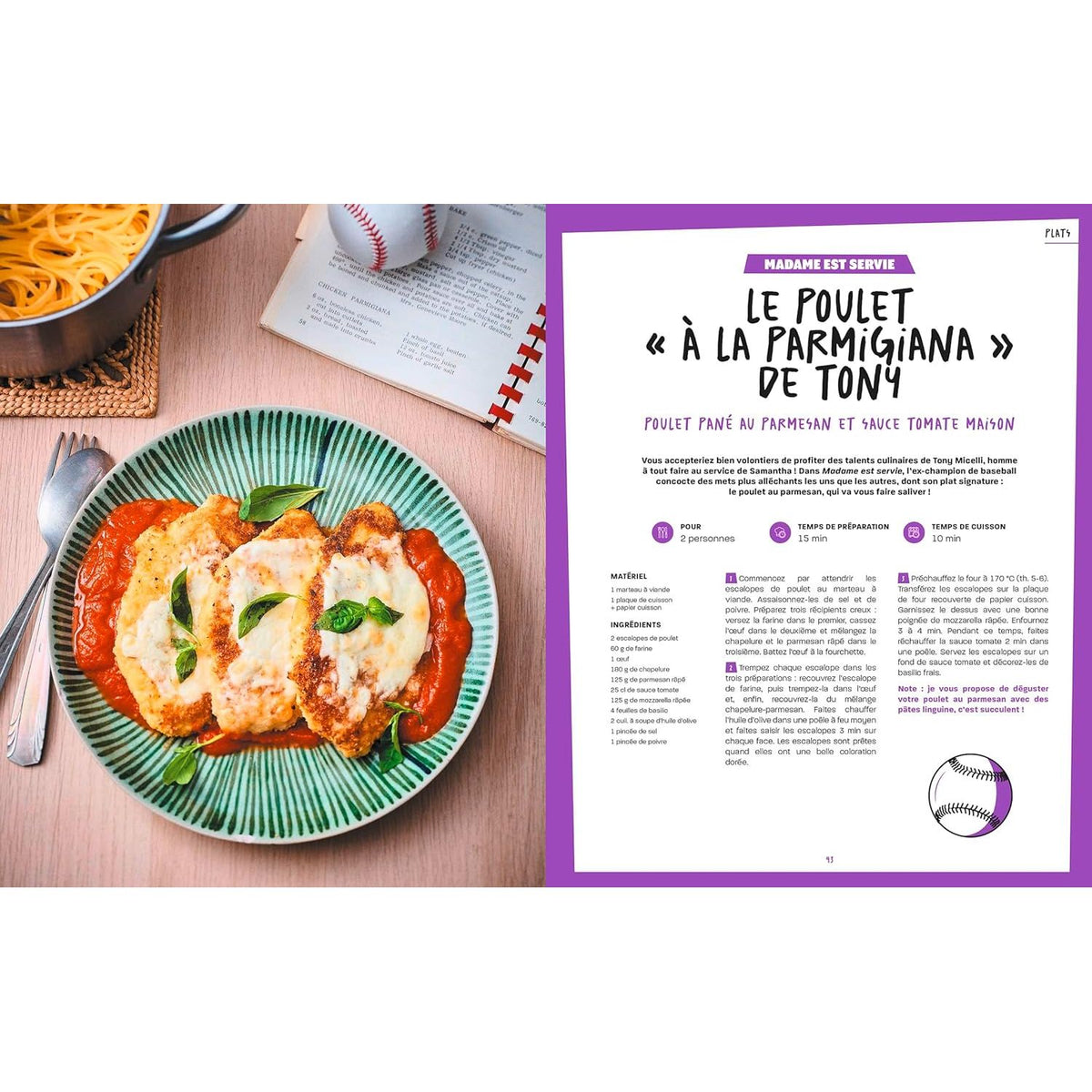 Les recettes de sitcoms * - Hachette Ed. - Livre de cuisine - - La Guilde Culinaire
