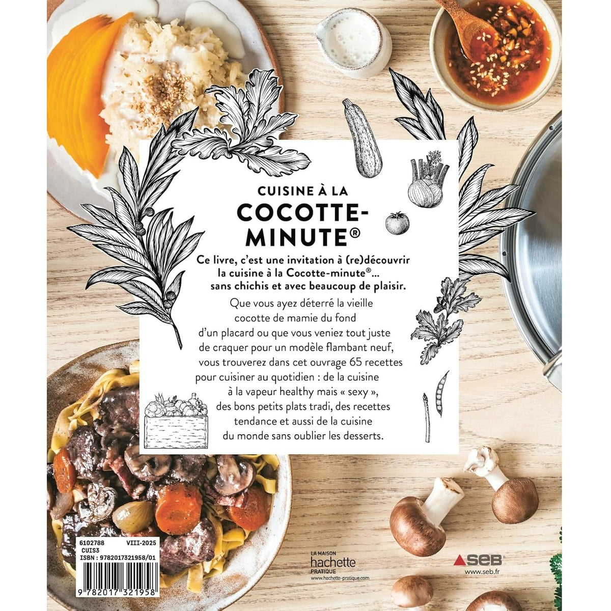 Cuisine à la cocotte minute - Hachette Ed. - Livre de cuisine - - La Guilde Culinaire