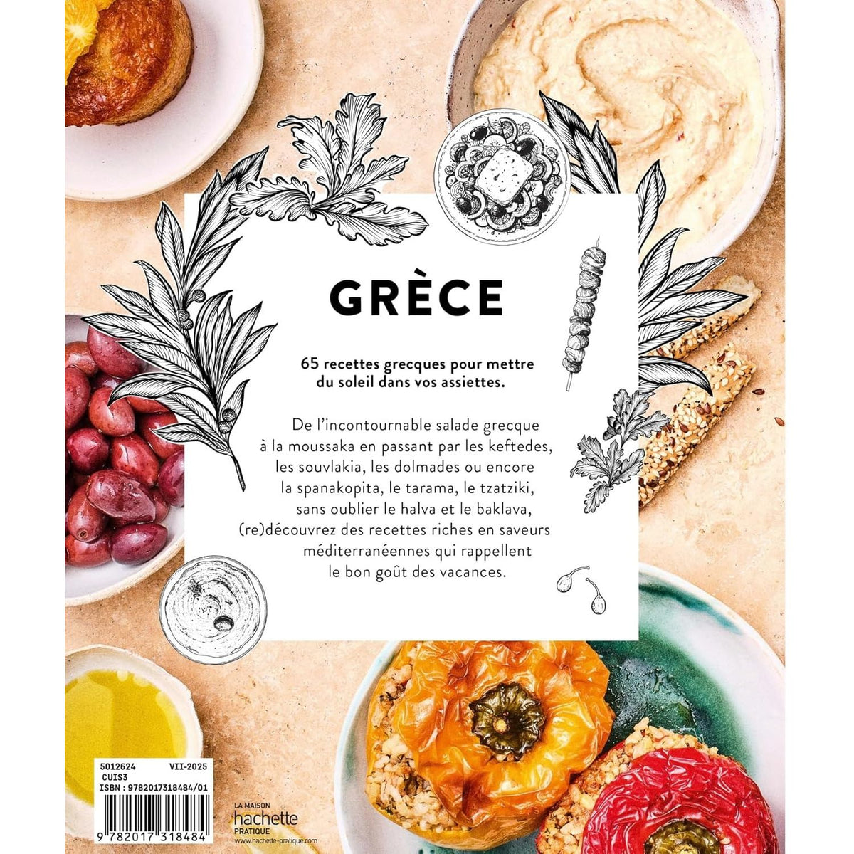 Grèce - Hachette Ed. - Livre de cuisine - - La Guilde Culinaire