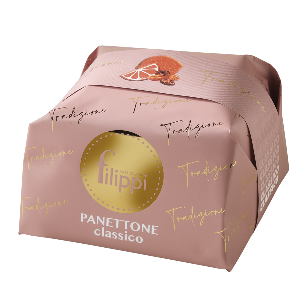 Panettone Classico Traditionnel 500gr - Filippi Pâtisserie - Panettone - FTRD0103 - La Guilde Culinaire