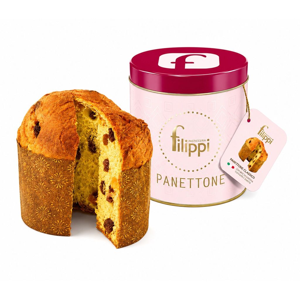 Panettone Classico Traditionnel 100gr - Filippi Pâtisserie - Panettone - FLTT15001 - La Guilde Culinaire
