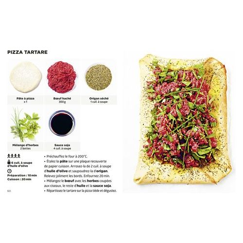 Simplissime : 100 recettes : pizza party    - Hachette Ed. - Livre de cuisine -  - La Guilde Culinaire