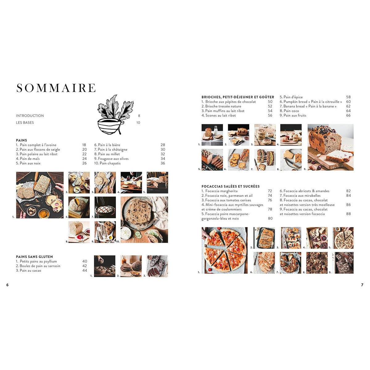 Pains et focaccias    - Hachette Ed. - Livre de boulangerie -  - La Guilde Culinaire