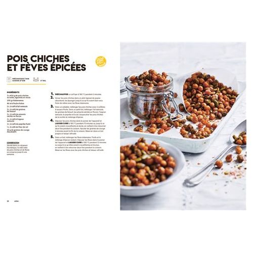 Airfryer : La friteuse qui cuit tout tout tout - 190 recettes avec très peu d'huile    - Marabout - Livre de cuisine -  - La Guilde Culinaire