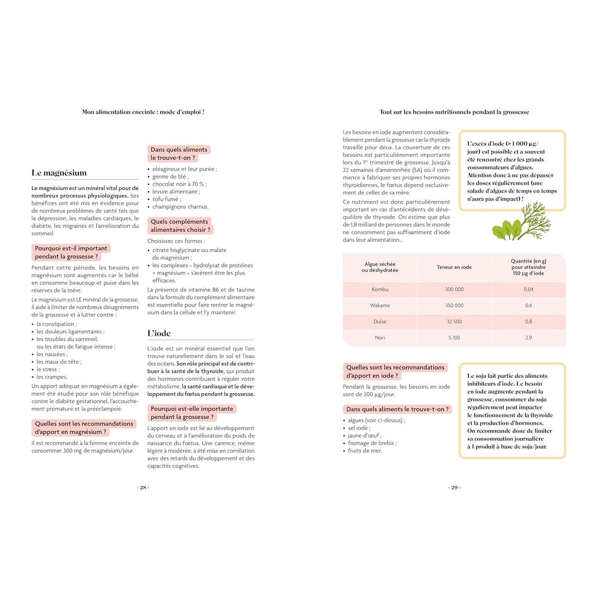 Je mange quoi pendant 9 mois ?    - Larousse Ed. - Livre -  - La Guilde Culinaire