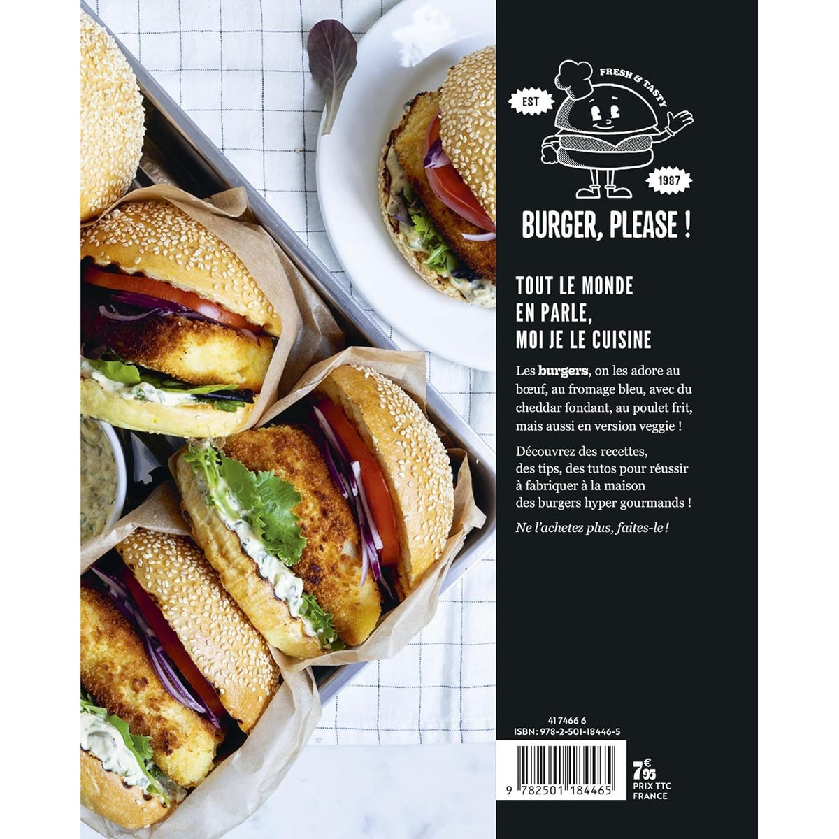Burger    - Marabout - Livre de cuisine -  - La Guilde Culinaire