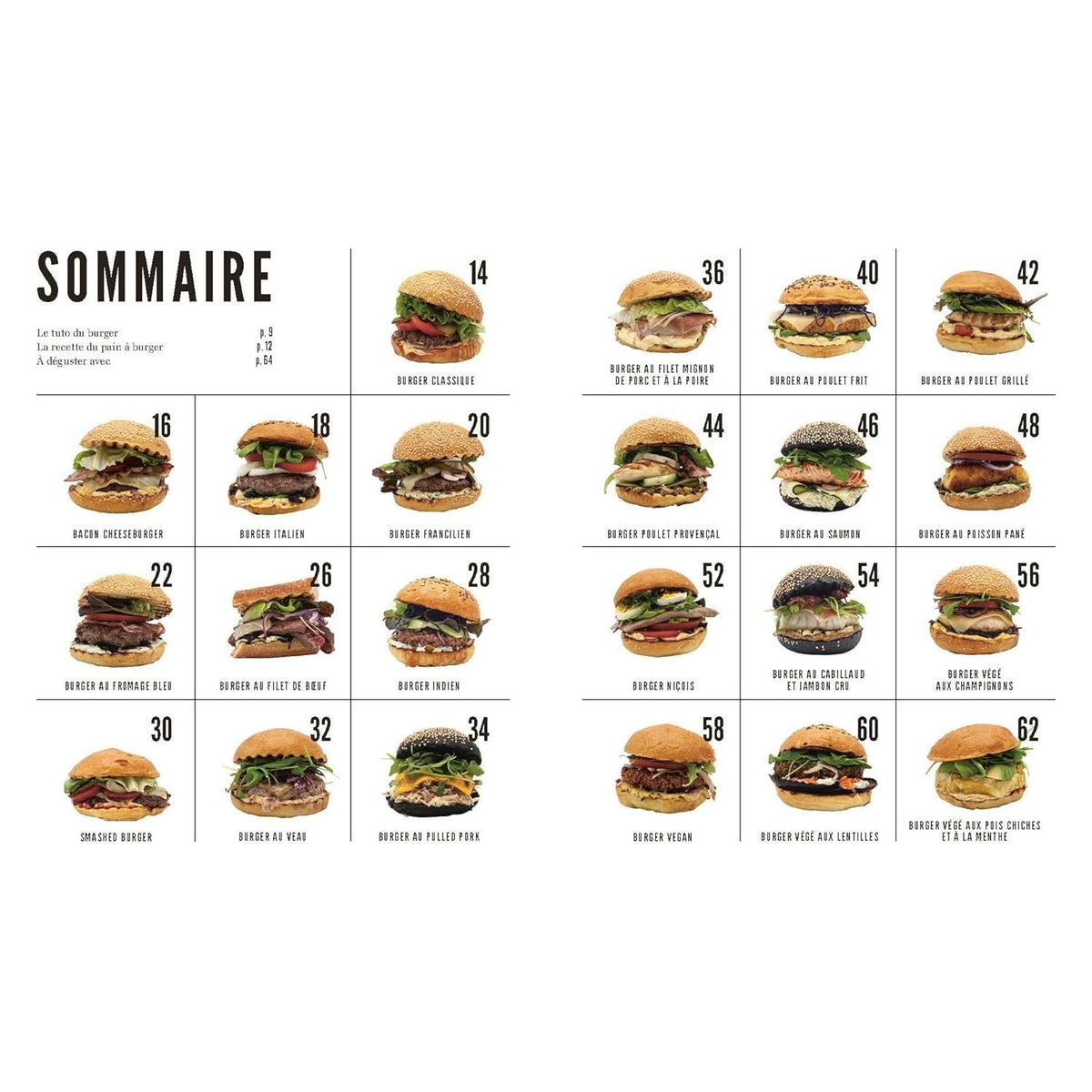 Burger    - Marabout - Livre de cuisine -  - La Guilde Culinaire