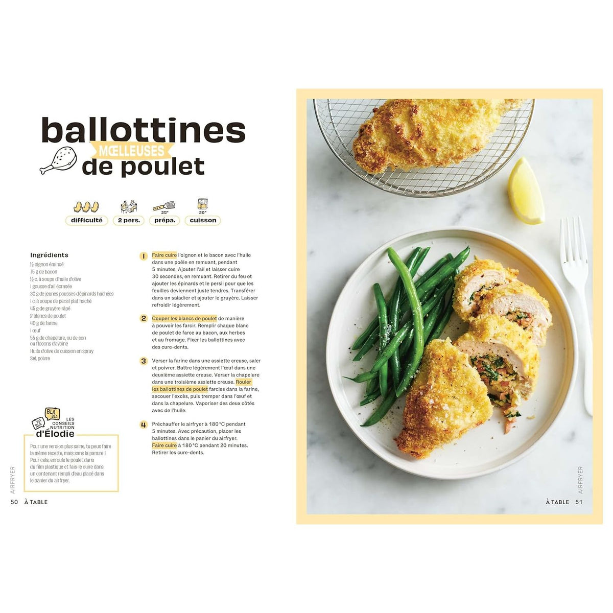 Je cuisine au Airfryer    - Marabout - Livre de cuisine -  - La Guilde Culinaire