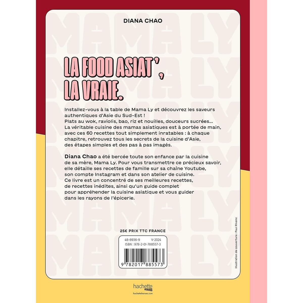 La cuisine de Mama Ly    - Hachette Ed. - Livre de cuisine -  - La Guilde Culinaire