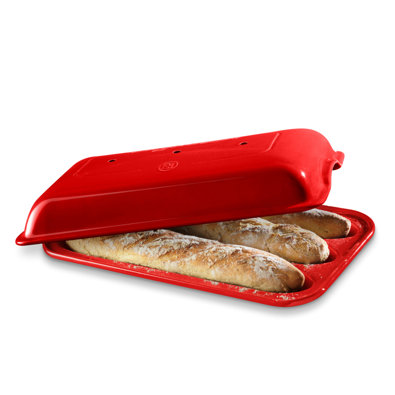 Moule à Baguettes 39,5 cm - Emile Henry Grand Cru   - Emile Henry - Moule à baguette - 91345506 - La Guilde Culinaire