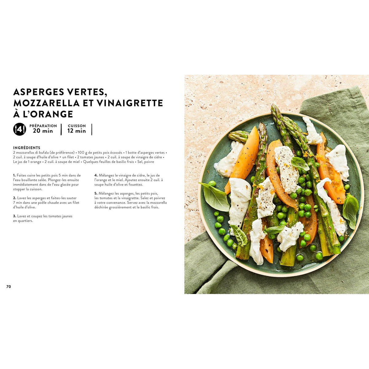 Burrata, ricotta & mozzarella - Hachette Ed. - Livre de cuisine - - La Guilde Culinaire
