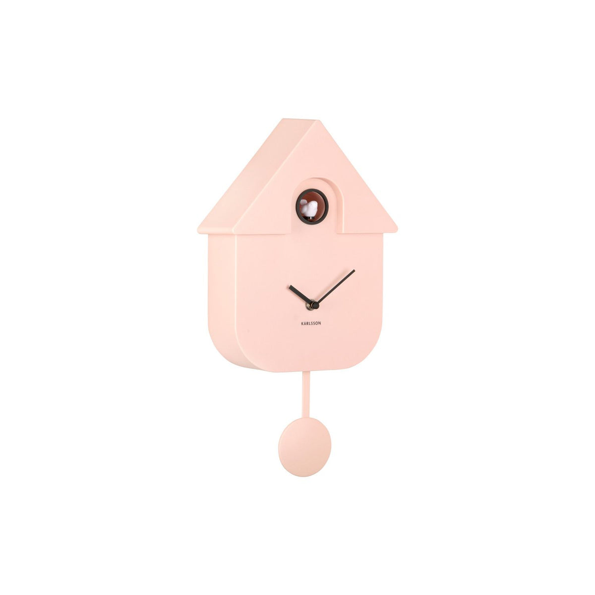 Horloge "The Modern Cuckoo" Rose pâle - Horloge Karlsson - Horloge - M5-KMC-LP01 - La Guilde Culinaire